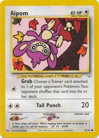Aipom (41/64) [Neo Revelation Unlimited] - Card Brawlers | Quebec | Canada | Yu-Gi-Oh!