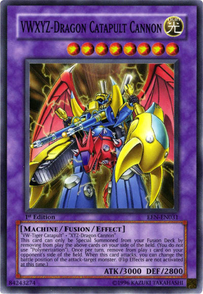 VWXYZ-Dragon Catapult Cannon [EEN-EN031] Super Rare - Card Brawlers | Quebec | Canada | Yu-Gi-Oh!