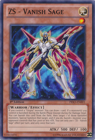 ZS - Vanish Sage [PRIO-EN001] Common - Yu-Gi-Oh! - Card Brawlers | Quebec | Canada |