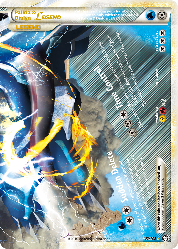 Palkia & Dialga LEGEND (102/102) [HeartGold & SoulSilver: Triumphant] - Card Brawlers | Quebec | Canada | Yu-Gi-Oh!