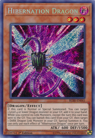 Hibernation Dragon [BLRR-EN041] Secret Rare - Yu-Gi-Oh! - Card Brawlers | Quebec | Canada |