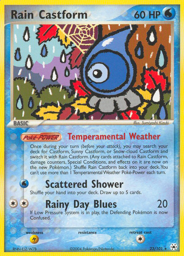 Rain Castform (23/101) [EX: Hidden Legends] - Card Brawlers | Quebec | Canada | Yu-Gi-Oh!