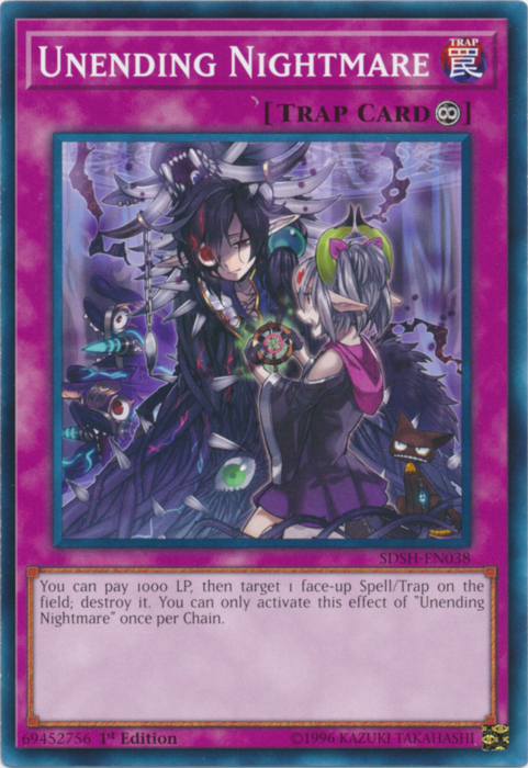 Unending Nightmare [SDSH-EN038] Common - Card Brawlers | Quebec | Canada | Yu-Gi-Oh!