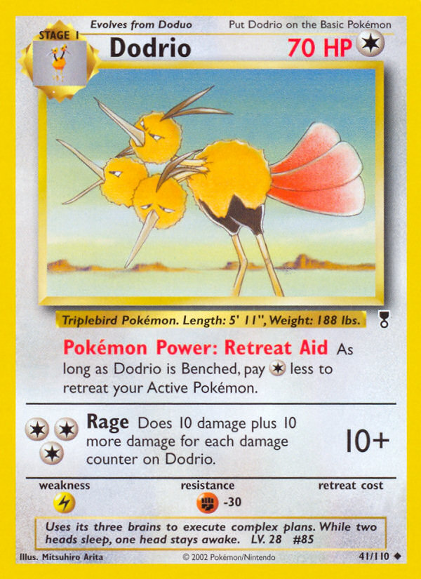Dodrio (41/110) [Legendary Collection] - Card Brawlers | Quebec | Canada | Yu-Gi-Oh!