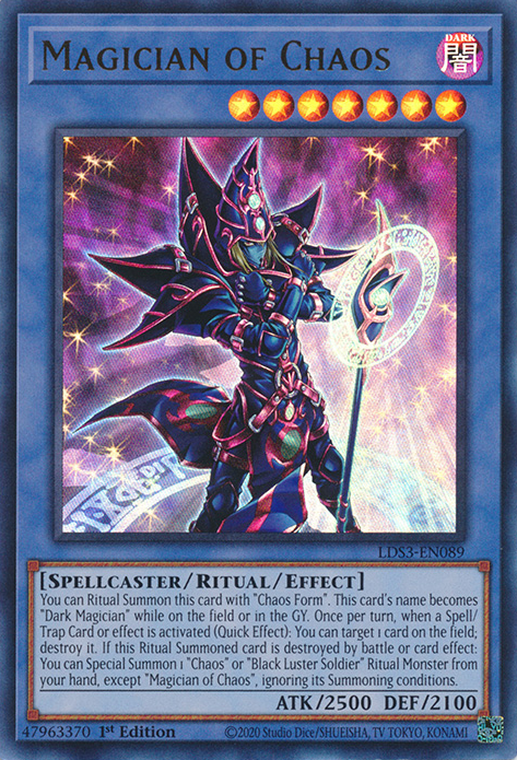 Magician of Chaos [LDS3-EN089] Ultra Rare - Card Brawlers | Quebec | Canada | Yu-Gi-Oh!