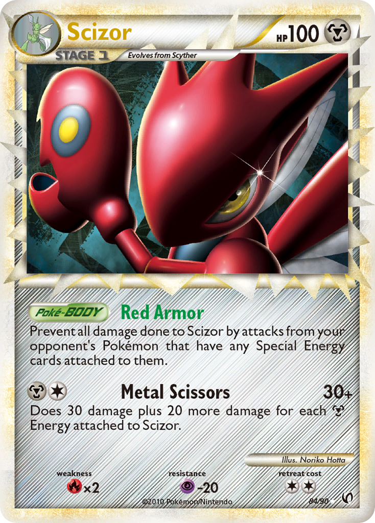Scizor (84/90) [HeartGold & SoulSilver: Undaunted] - Card Brawlers | Quebec | Canada | Yu-Gi-Oh!