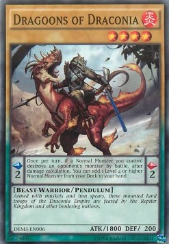 Dragoons of Draconia [DEM3-EN006] Common - Card Brawlers | Quebec | Canada | Yu-Gi-Oh!