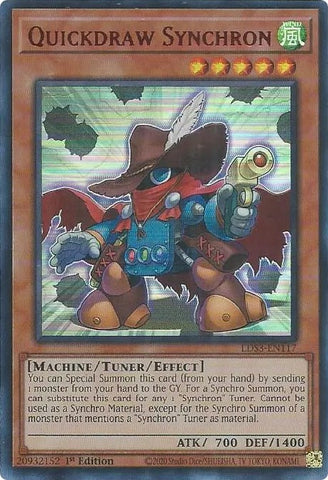 Quickdraw Synchron (Red) [LDS3-EN117] Ultra Rare - Card Brawlers | Quebec | Canada | Yu-Gi-Oh!