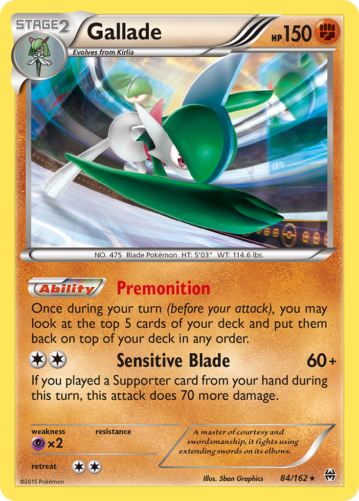 Gallade (84/162) [XY: BREAKthrough] - Card Brawlers | Quebec | Canada | Yu-Gi-Oh!