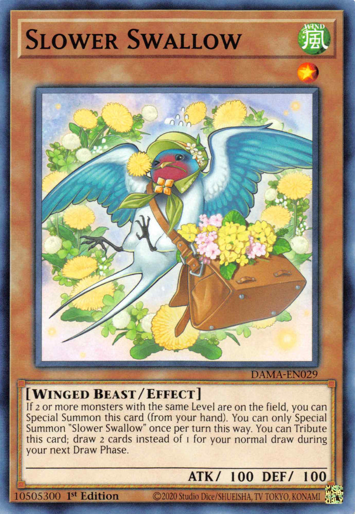 Slower Swallow [DAMA-EN029] Common - Card Brawlers | Quebec | Canada | Yu-Gi-Oh!