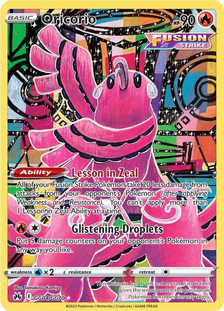 Oricorio (GG04/GG70) [Sword & Shield: Crown Zenith] - Card Brawlers | Quebec | Canada | Yu-Gi-Oh!