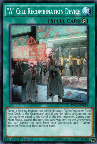 "A" Cell Recombination Device [INOV-EN063] Common - Card Brawlers | Quebec | Canada | Yu-Gi-Oh!