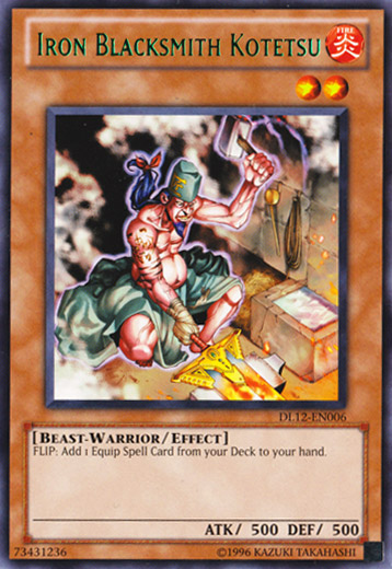 Iron Blacksmith Kotetsu (Green) [DL12-EN006] Rare - Card Brawlers | Quebec | Canada | Yu-Gi-Oh!