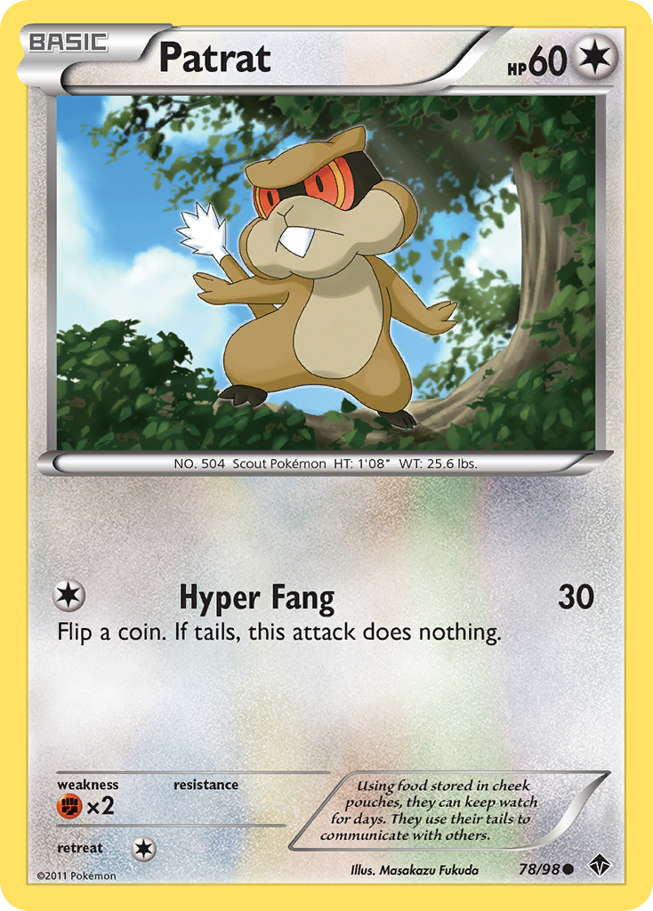 Patrat (78/98) [Black & White: Emerging Powers] - Card Brawlers | Quebec | Canada | Yu-Gi-Oh!