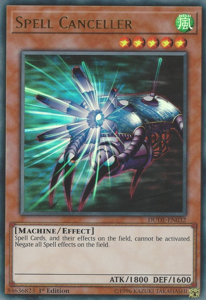 Spell Canceller [DUDE-EN032] Ultra Rare - Card Brawlers | Quebec | Canada | Yu-Gi-Oh!