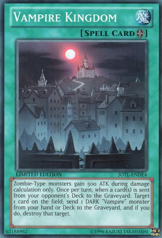 Vampire Kingdom [JOTL-ENDE4] Super Rare - Card Brawlers | Quebec | Canada | Yu-Gi-Oh!