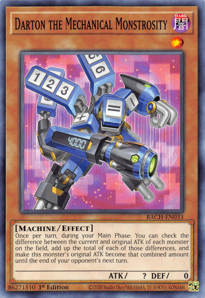 Darton the Mechanical Monstrosity [BACH-EN033] Common - Card Brawlers | Quebec | Canada | Yu-Gi-Oh!