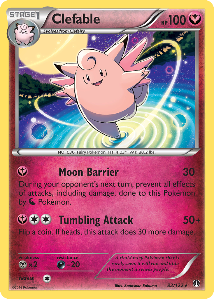 Clefable (82/122) [XY: BREAKpoint] - Card Brawlers | Quebec | Canada | Yu-Gi-Oh!