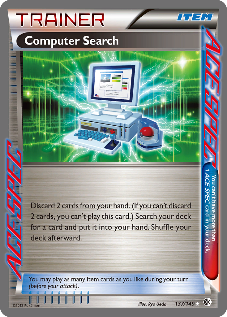 Computer Search (137/149) [Black & White: Boundaries Crossed] - Card Brawlers | Quebec | Canada | Yu-Gi-Oh!