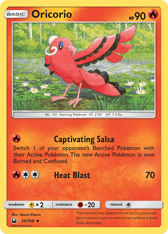 Oricorio (30/168) [Sun & Moon: Celestial Storm] - Card Brawlers | Quebec | Canada | Yu-Gi-Oh!