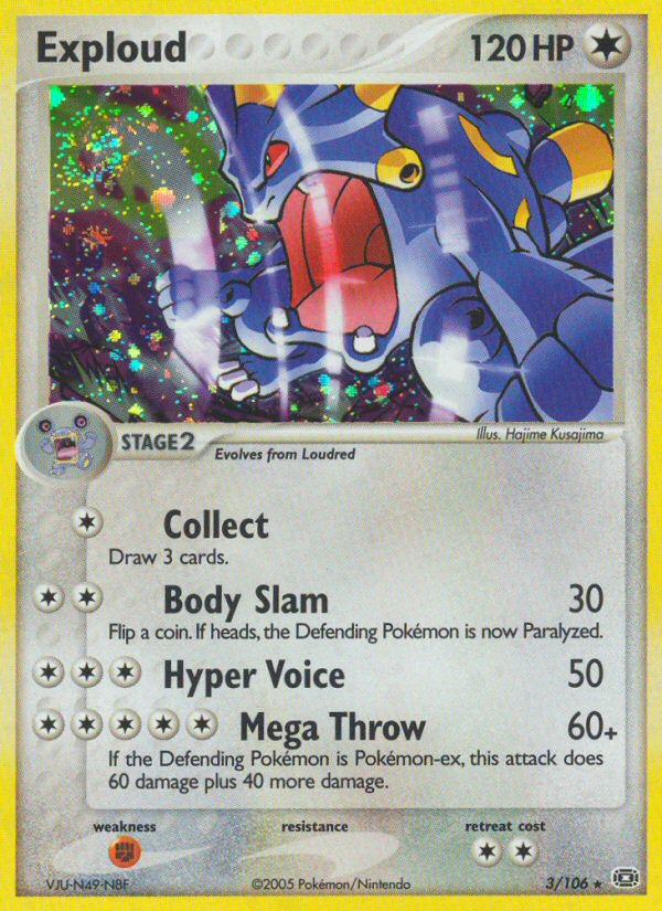 Exploud (3/106) [EX: Emerald] - Card Brawlers | Quebec | Canada | Yu-Gi-Oh!