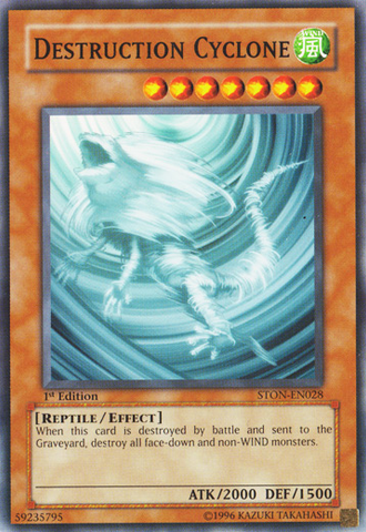 Destruction Cyclone [STON-EN028] Common - Card Brawlers | Quebec | Canada | Yu-Gi-Oh!