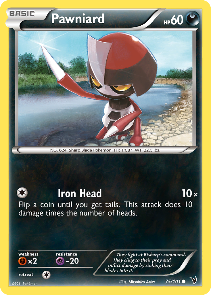 Pawniard (75/101) [Black & White: Noble Victories] - Card Brawlers | Quebec | Canada | Yu-Gi-Oh!