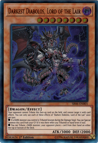 Darkest Diabolos, Lord of the Lair [SR06-EN001] Ultra Rare - Card Brawlers | Quebec | Canada | Yu-Gi-Oh!