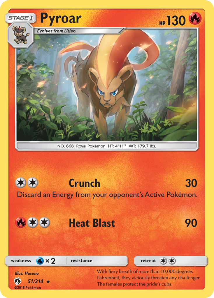 Pyroar (51/214) [Sun & Moon: Lost Thunder] - Card Brawlers | Quebec | Canada | Yu-Gi-Oh!