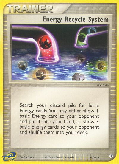 Energy Recycle System (84/97) [EX: Dragon] - Card Brawlers | Quebec | Canada | Yu-Gi-Oh!