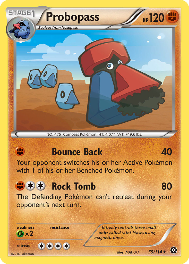 Probopass (55/114) [XY: Steam Siege] - Card Brawlers | Quebec | Canada | Yu-Gi-Oh!