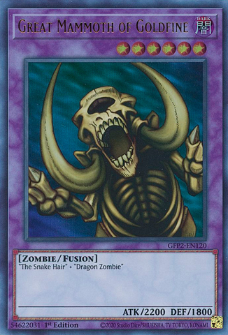 Great Mammoth of Goldfine [GFP2-EN120] Ultra Rare - Card Brawlers | Quebec | Canada | Yu-Gi-Oh!