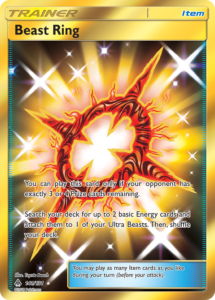 Beast Ring (141/131) [Sun & Moon: Forbidden Light] - Card Brawlers | Quebec | Canada | Yu-Gi-Oh!