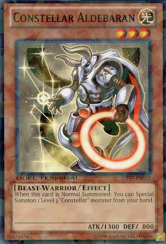 Constellar Aldebaran [DT07-EN019] Common - Card Brawlers | Quebec | Canada | Yu-Gi-Oh!