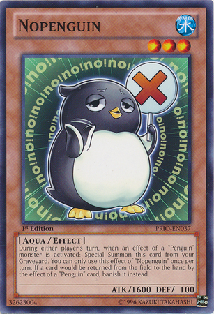 Nopenguin [PRIO-EN037] Common - Yu-Gi-Oh! - Card Brawlers | Quebec | Canada |