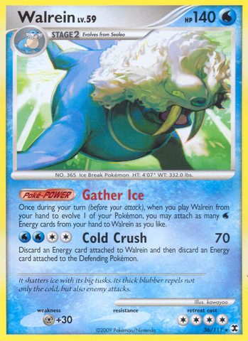 Walrein (36/111) [Platinum: Rising Rivals] - Card Brawlers | Quebec | Canada | Yu-Gi-Oh!