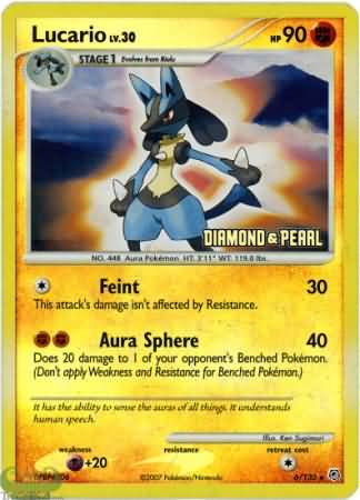 Lucario (6/130) [Burger King Promos: 2008 Collection] - Card Brawlers | Quebec | Canada | Yu-Gi-Oh!