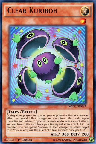 Clear Kuriboh [MVP1-EN047] Ultra Rare - Yu-Gi-Oh! - Card Brawlers | Quebec | Canada |