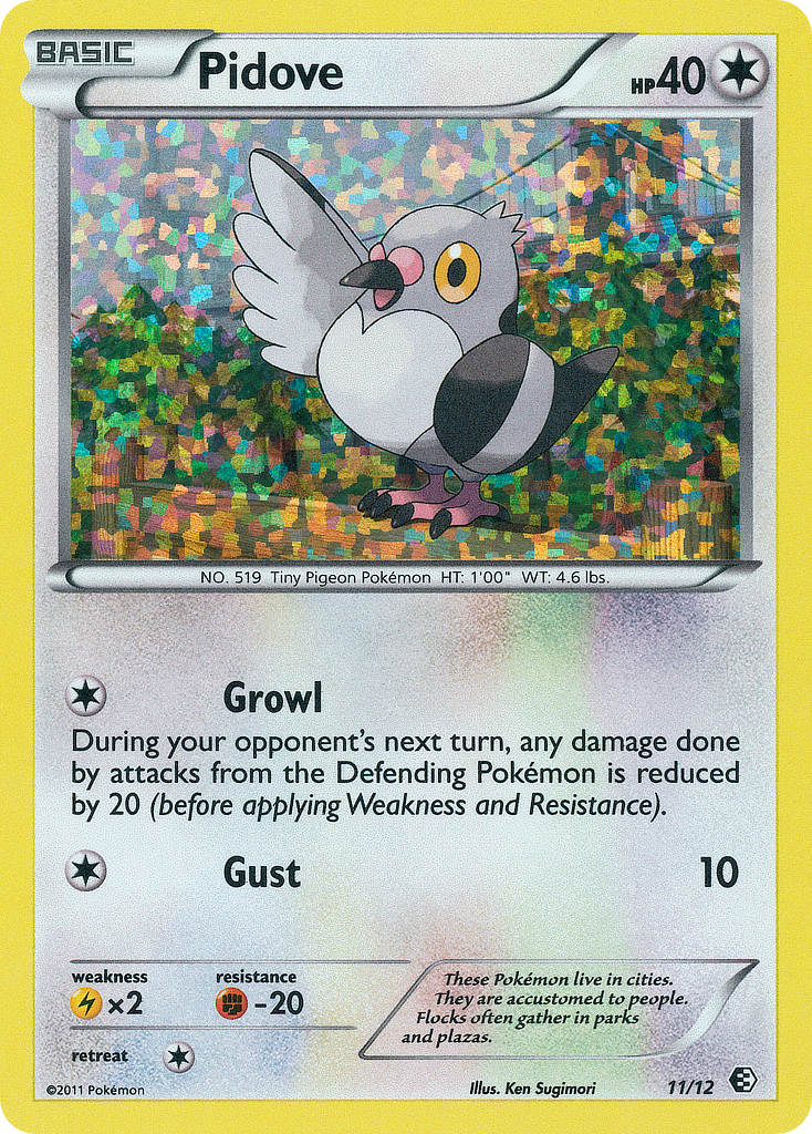 Pidove (11/12) [McDonald's Promos: 2011 Collection] - Card Brawlers | Quebec | Canada | Yu-Gi-Oh!