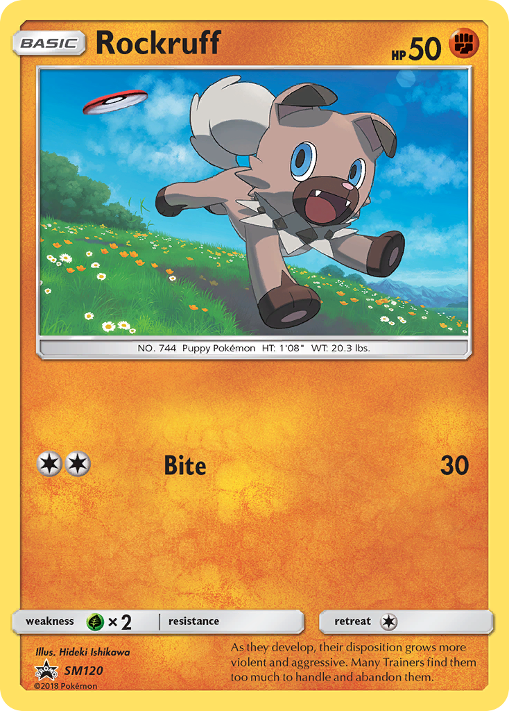 Rockruff (SM120) [Sun & Moon: Black Star Promos] - Card Brawlers | Quebec | Canada | Yu-Gi-Oh!