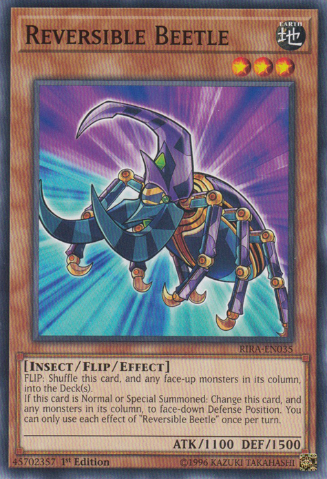 Reversible Beetle [RIRA-EN035] Common - Card Brawlers | Quebec | Canada | Yu-Gi-Oh!