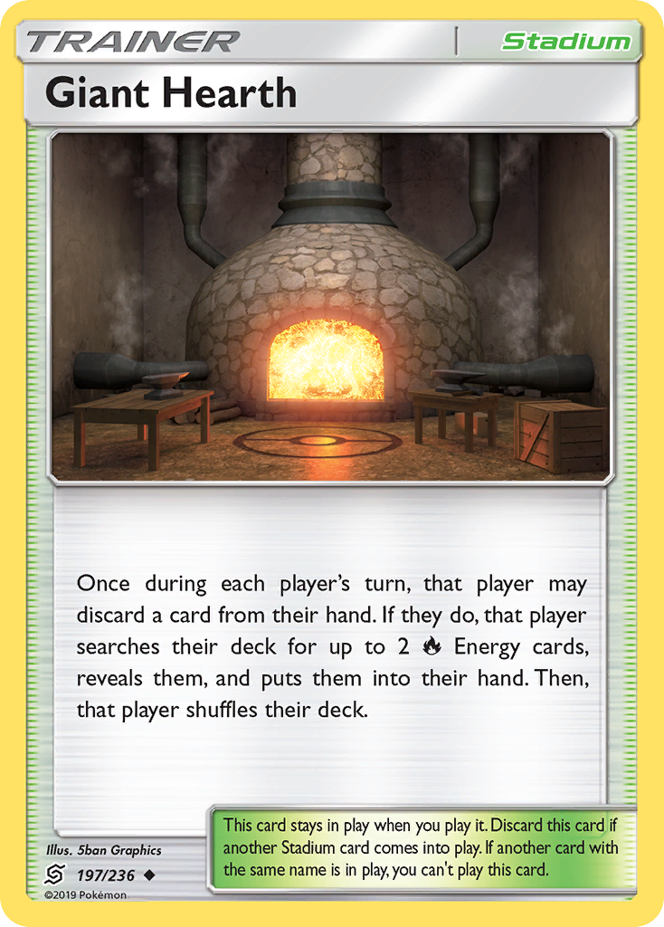 Giant Hearth (197/236) [Sun & Moon: Unified Minds] - Card Brawlers | Quebec | Canada | Yu-Gi-Oh!