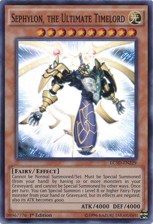 Sephylon, the Ultimate Timelord [LC5D-EN229] Super Rare - Card Brawlers | Quebec | Canada | Yu-Gi-Oh!