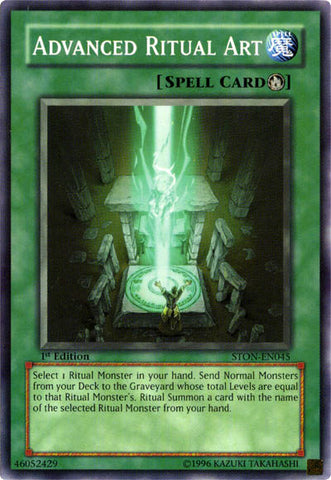 Advanced Ritual Art [STON-EN045] Common - Card Brawlers | Quebec | Canada | Yu-Gi-Oh!