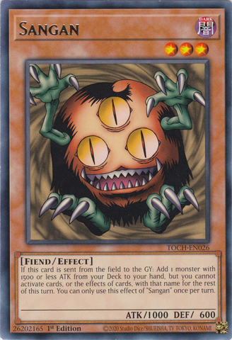 Sangan [TOCH-EN026] Rare - Card Brawlers | Quebec | Canada | Yu-Gi-Oh!