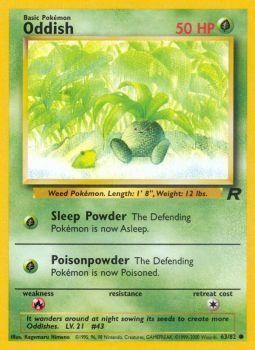 Oddish (63/82) [Team Rocket Unlimited] - Card Brawlers | Quebec | Canada | Yu-Gi-Oh!