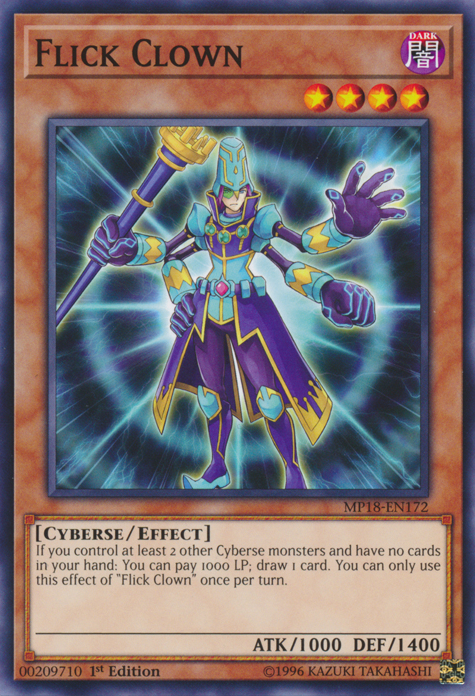 Flick Clown [MP18-EN172] Common - Card Brawlers | Quebec | Canada | Yu-Gi-Oh!