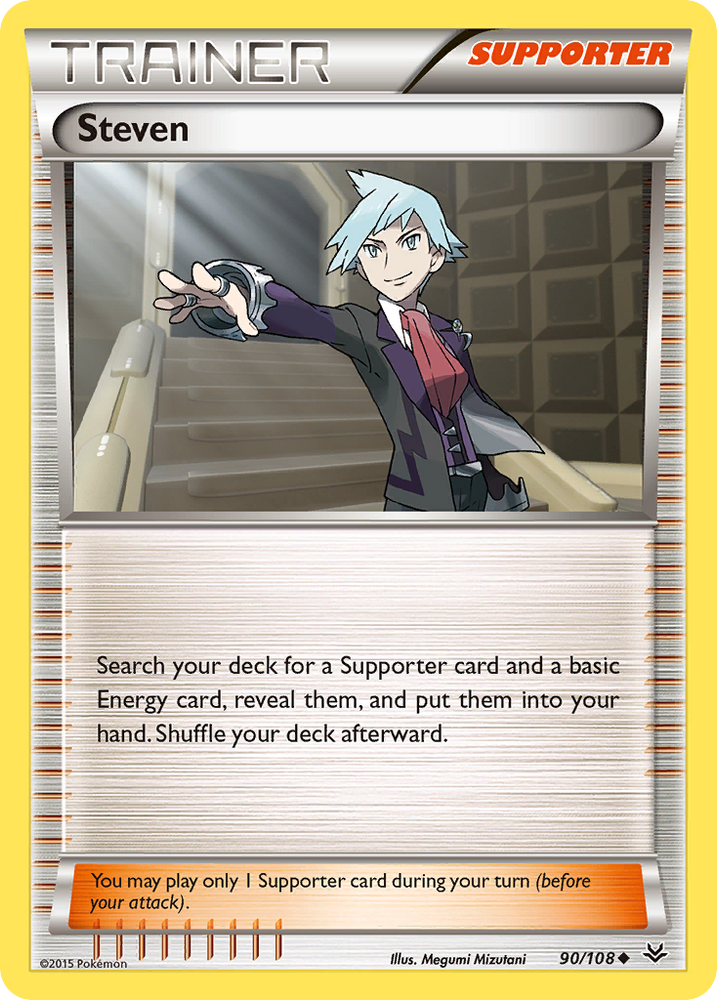 Steven (90/108) [XY: Roaring Skies] - Card Brawlers | Quebec | Canada | Yu-Gi-Oh!