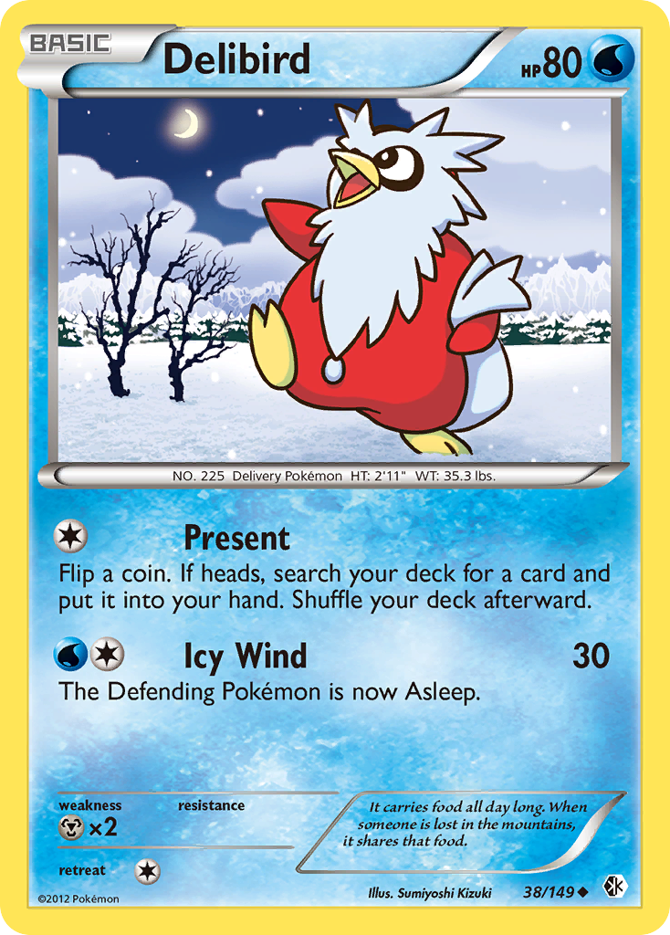 Delibird (38/149) [Black & White: Boundaries Crossed] - Card Brawlers | Quebec | Canada | Yu-Gi-Oh!