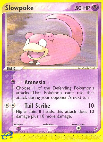 Slowpoke (45/95) [EX: Team Magma vs Team Aqua] - Card Brawlers | Quebec | Canada | Yu-Gi-Oh!